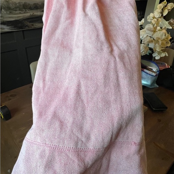 Pink Ruffled Cut Out Mini Sundress - Picture 4 of 6